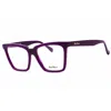 Max Mara Ladies Multi-color Rectangular Eyeglass Frames Mm5111