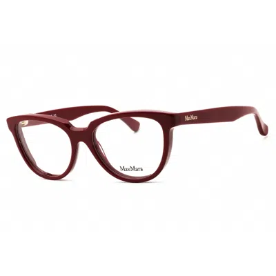 Max Mara Ladies Red Cat Eye Eyeglass Frames Mm5143