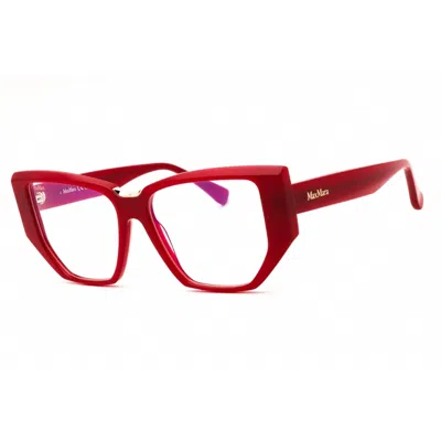 Max Mara Ladies Red Cat Eye Eyeglass Frames Mm5179b