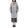 Max Mara Ladies Sportl Quilted Down Coat In Gray