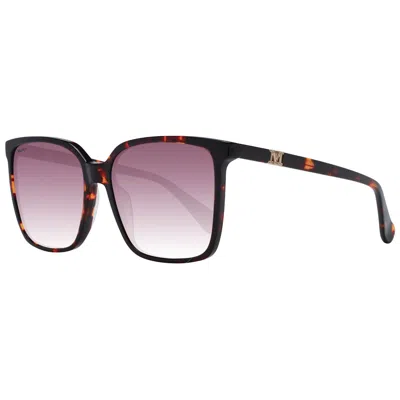 Max Mara Ladies' Sunglasses  Mm0046 5754t Gbby2 In Purple