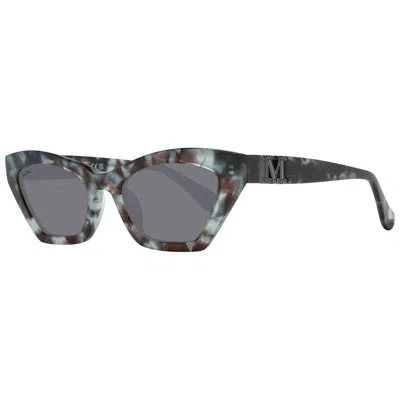 Max Mara Ladies' Sunglasses  Mm0057 5255c Gbby2 In Brown
