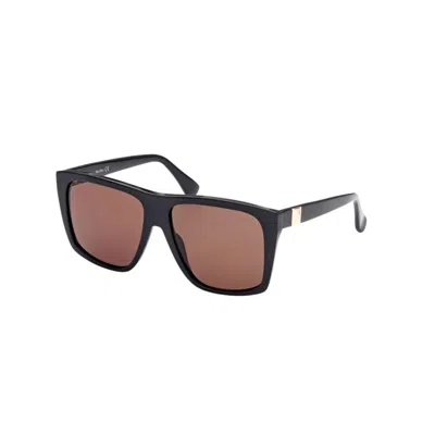 Max Mara Ladies' Sunglasses  Prism Mm0021 Gbby2 In Black