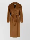 Max Mara Lady Virgin Wool And Cashmere Leather Coat