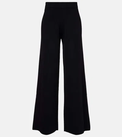 Max Mara Lama Crêpe Wide-leg Pants