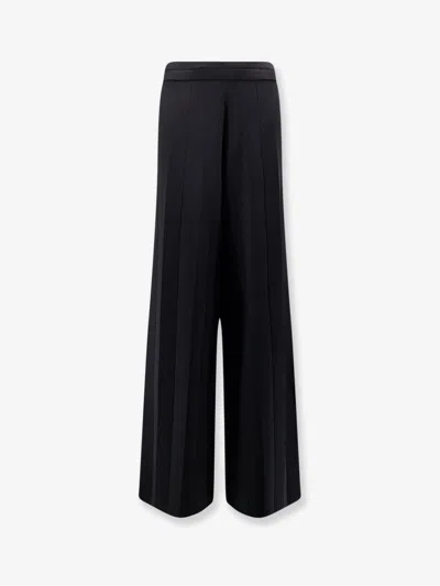 MAX MARA LAMA VISCOSE BLEND TROUSERS