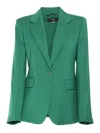Max Mara Lamine Green Jacket In Green