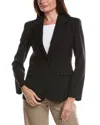 Max Mara Lamine Wool Jacket In Black