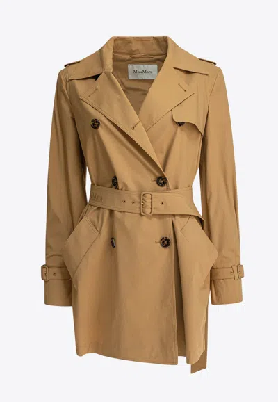 MAX MARA LANDA SHORT TRENCH COAT