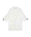 Max Mara Lapel Casual Jacket In White