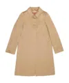 Max Mara Lapel Coat In Brown
