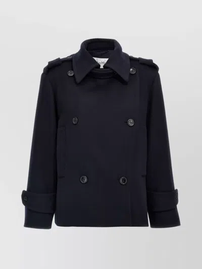 MAX MARA CASHMERE VIRGIN WOOL OVERSIZED COAT
