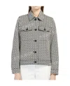 Max Mara Lapel Jacket In Gray
