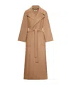 Max Mara Long-sleeved Coat In Brown