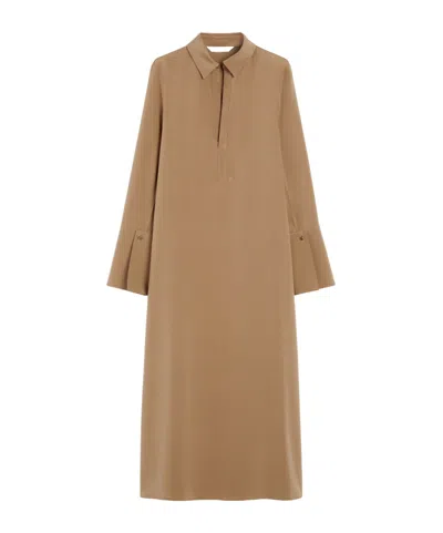 MAX MARA SILK CRÊPE DE CHINE DRESS