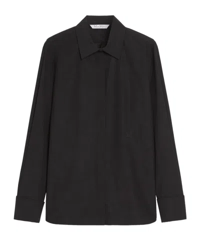Max Mara Lapel Long Sleeve Shirt