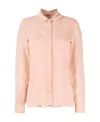 Max Mara Silk Camisole In Nude