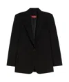 Max Mara Viale Blazer In Black