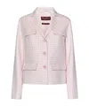 Max Mara Visir Blazer In Pink