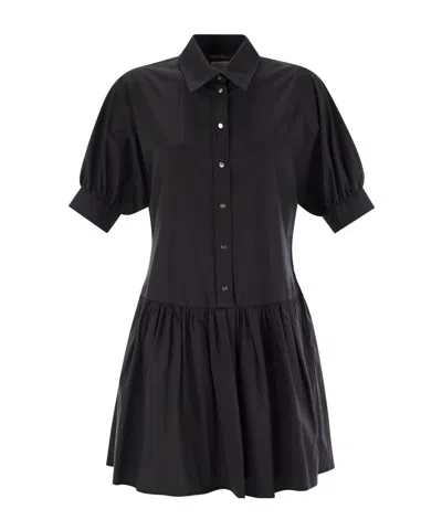 Max Mara Lapel Short Sleeve Dress
