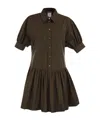 Max Mara Lapel Short Sleeve Dress