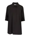 Max Mara Lapel Short-sleeved Shirt