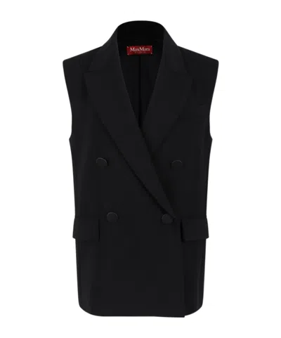 MAX MARA MAX MARA STUDIO POMEZ DOUBLE-BREASTED GILET
