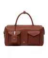 Max Mara Large Boston Bag In Brown