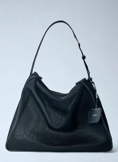 Max Mara Logo-detail Shoulder Bag In Orange