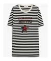 Max Mara Cotton Embellished T-shirt In Black