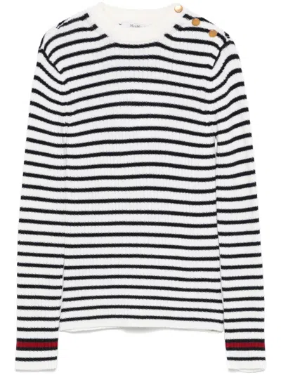 Max Mara Lari Jumper White