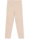 Max Mara Larixknit Pants In Beige