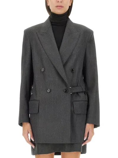 Max Mara Latin Jacket In Gray