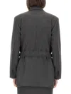 Max Mara Latin Jacket In Gray