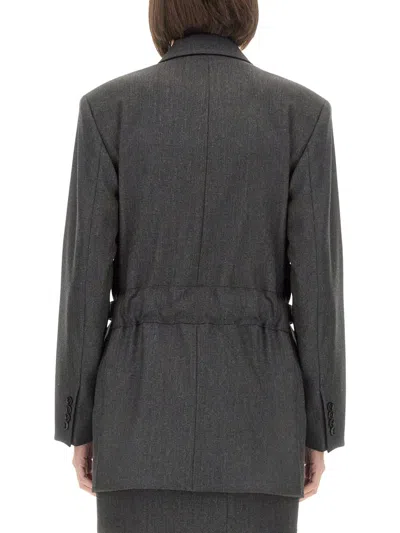 Max Mara Latin Jacket In Gray