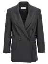 Max Mara Latino Blazer And Suits Gray In Gray
