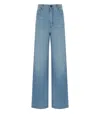 Max Mara Weekend Latino Light Blue Jeans In Blue