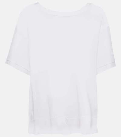 Max Mara Lauto Jersey T-shirt In White