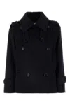 Max Mara Laveno Wool And Cashmere Over Trench Coat
