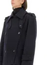 Max Mara Laveno Coat In Blue