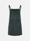 Max Mara 'leale' Grey Virgin Wool Dress In Grey