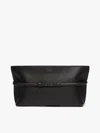 MAX MARA LEATHER ARCHETIPO CLUTCH WITH WRISTBAND