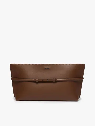 Max Mara Archetipo Bag In Marrone