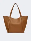 Max Mara Leather Archetipo Handbag In Brown