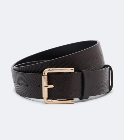 Max Mara Gürtel Aus Leder In Braun