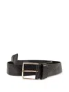 Max Mara Mxatrine - Braided Leather Belt In Brown