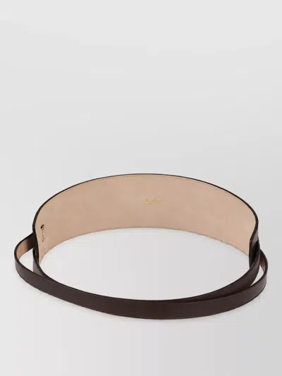 Max Mara Leather Belt In Multi