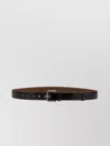 Max Mara Leather Belt With Adjustable Length And Multiple Holes