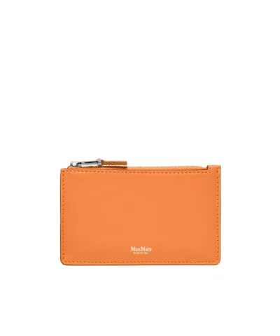 MAX MARA LEATHER CARD HOLDER