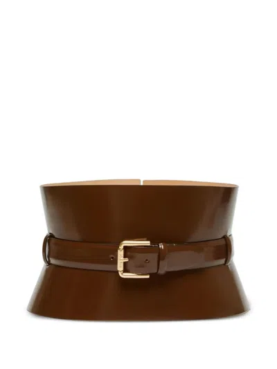 Max Mara Leather Corset Belt